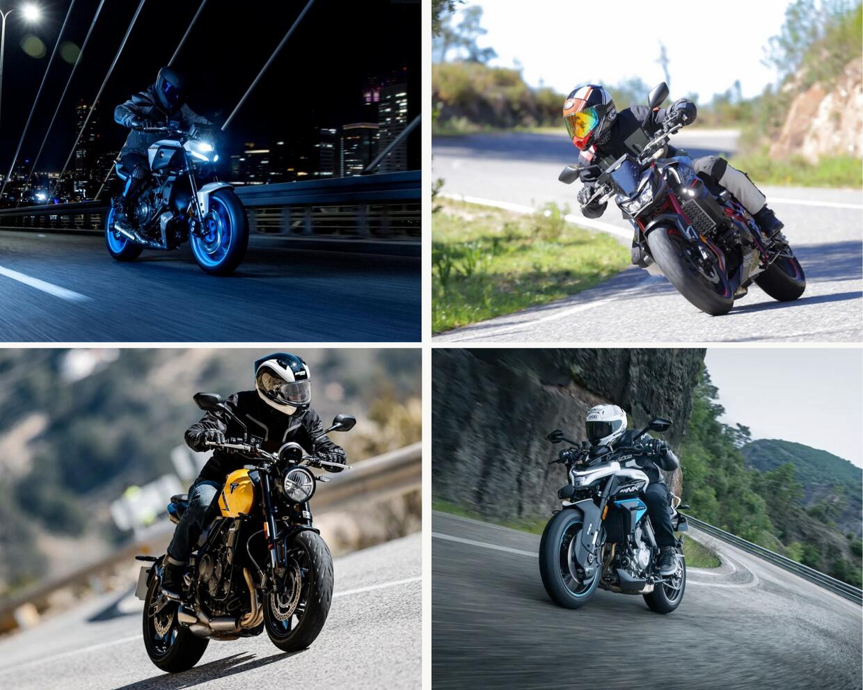In sella con 8000 euro: 6 moto nuove belle e possibili